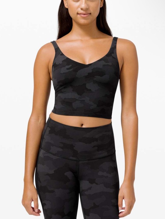 lululemon athletica Tops - lululemon athletica Black Camo Align Tank